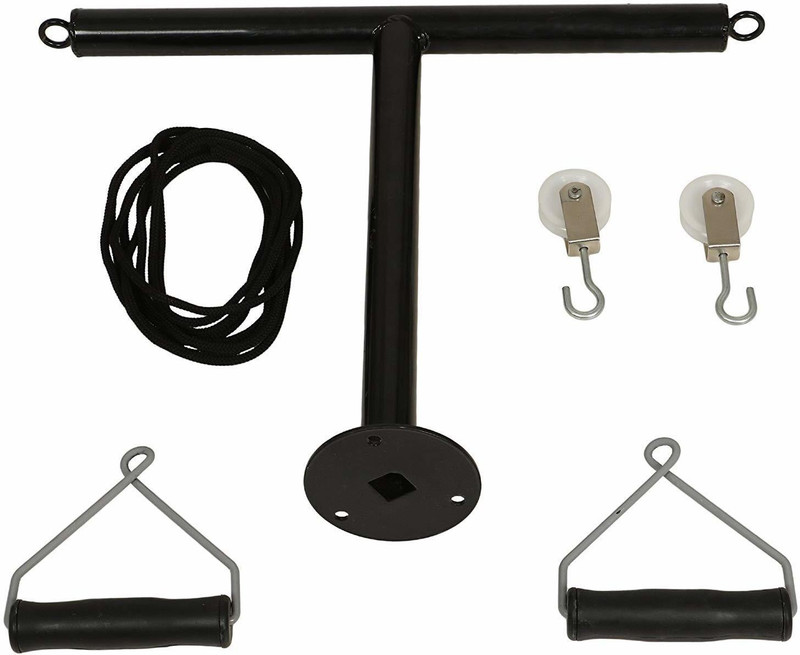Rebalance India Physio Therapy Shoulder Pulley - Bold Balance Step(Black, Steel)