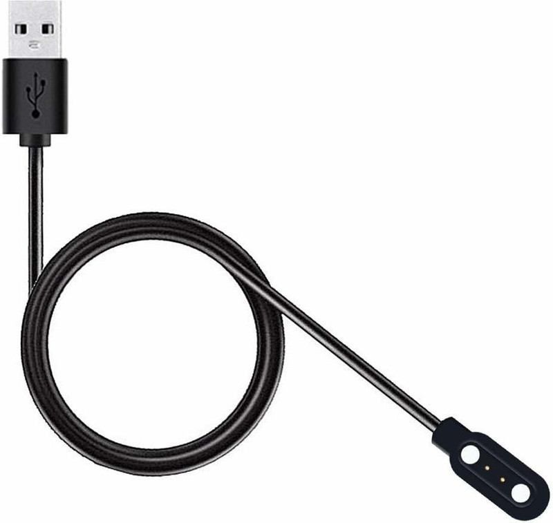 CANDYVILLA 2 Pins Magnetic Suction Charger Cable Compatible for W26+ smartwatch Charging Pad