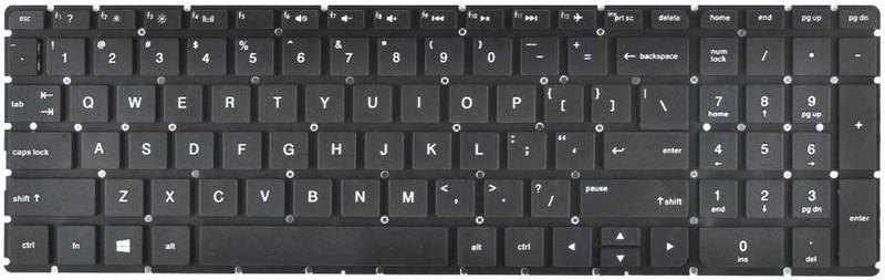 SellZone Pavilion 15 AC 15 AY 15 AF 15 AJ 250 255 TPN C125 TPN C122 Series Laptop Keyboard Replacement Key