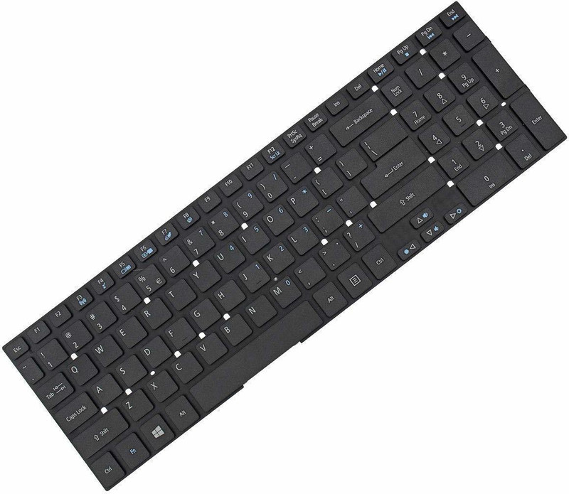 TechSio Aspire E1-570 E1-570G Internal Laptop-size Laptop Keyboard Compatible with Desktop, Laptop, Mac(Black)
