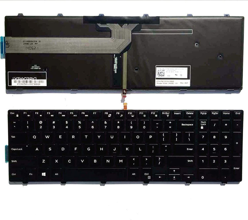 SellZone Dell Inspiron 15 3000 15 3541 15 3542 15 3543 Laptop Keyboard Replacement Key