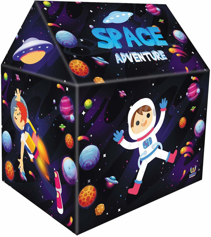 Lattice Kids Space Play Tent House(Black)