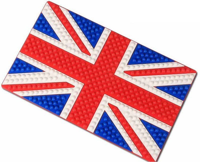 Qiisx (UK Flag) Street Dashboard Accessory Non Slip Mat for Car Dashboard Car Dashboard Cover(Universal For Car Universal For Car)