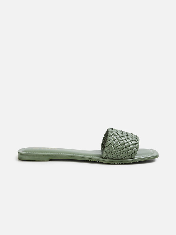 CODE by Lifestyle Women Flats(Green , 7)