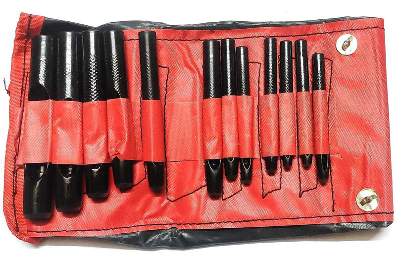 Lovely Hole Punch Set-Kit / Leather punch kit / hollow punch kit_Set Includes Sizes 4 5 6 7 8 10 12 14 16 18 20 24
