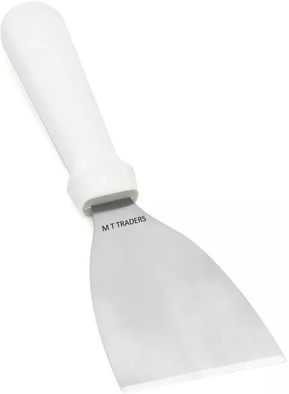 M T TRADERS 3 " Scrapper Cake Tool | Dough Scrapper Baking Comb(Stainless Steel Pack of 1)