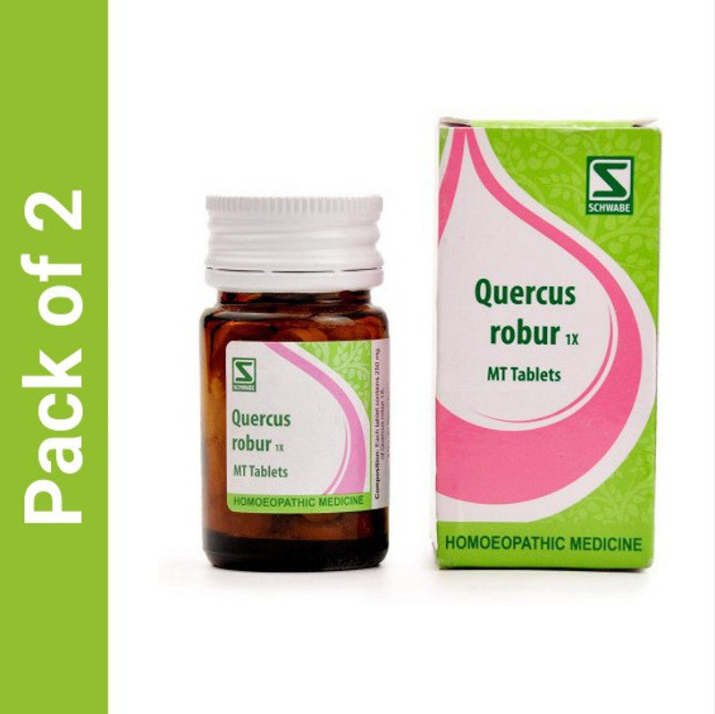 Dr.Willmar Schwabe India Quercus Robur 1X Tablets(2 x 20 g)