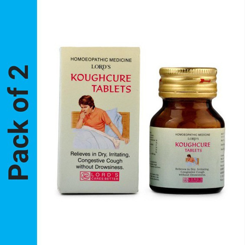 LORD'S Koughcure Tablets(2 x 25 g)