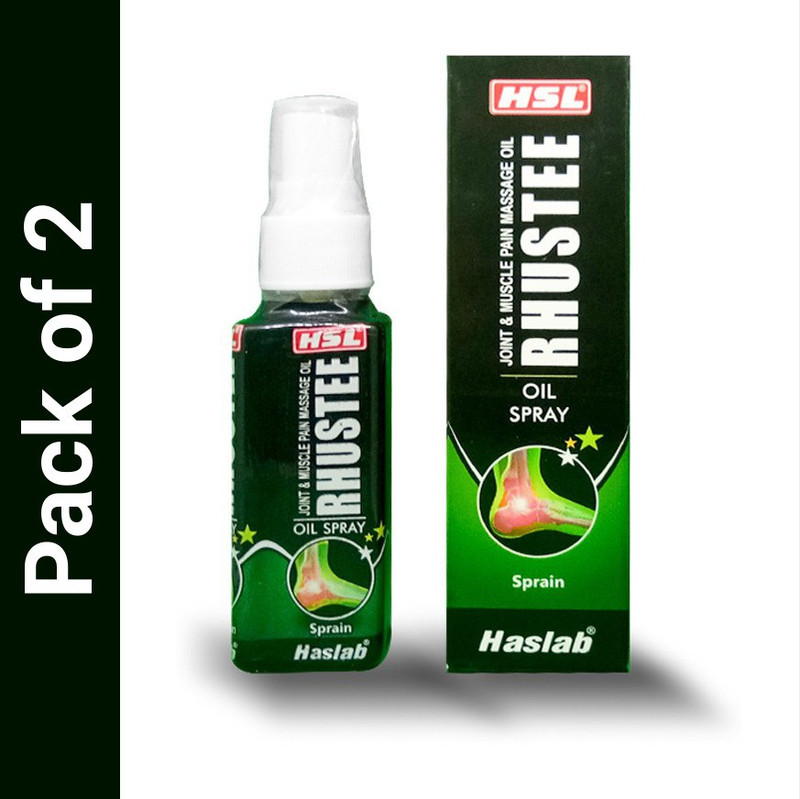 HASLAB Rhustee Spray(2 x 50 ml)