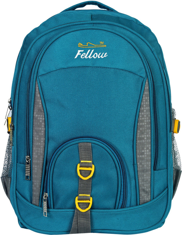 fellow Large 45L Unisex Laptop Backpack |School Bag| |College Bag||Backpack|(Blue/Grey) 45 L Laptop Backpack(Blue, Grey)