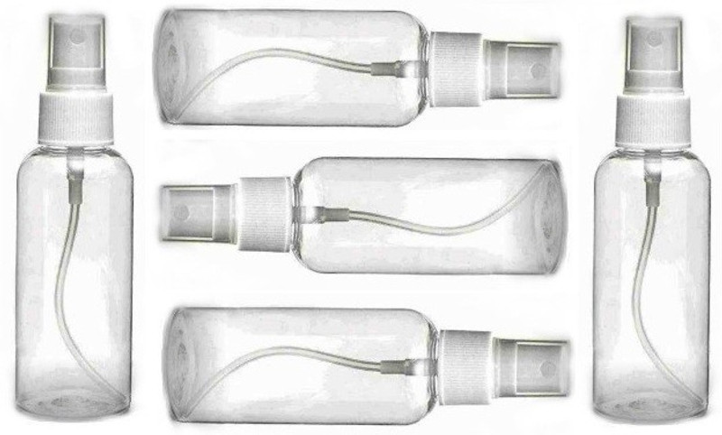 MAAP MT-BOT-04 100 ml Plastic Spray Bottle(Pack of 5, Clear)