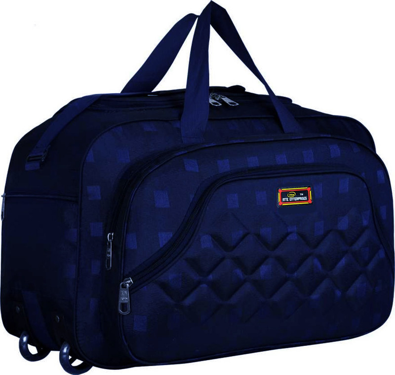 Inte Enterprises (Expandable) Travel Duffel Bag Duffel With Wheels (Strolley)
