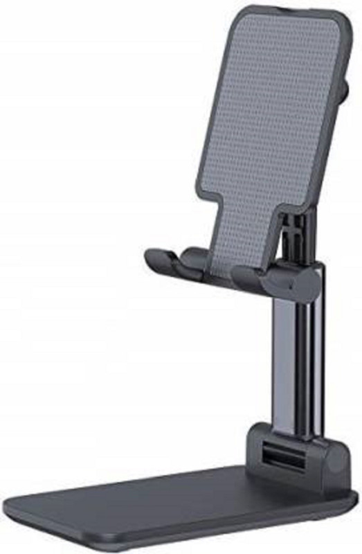 Meraki Wonder Foldable Mobile Stand Holder - [2020 Updated] Angle & Height Adjustable Desk Cell Phone Holder Anti-Slip Compatible with Smartphones/iPad Mini/Game/Kindle/Tablet(4-10") Mobile Holder