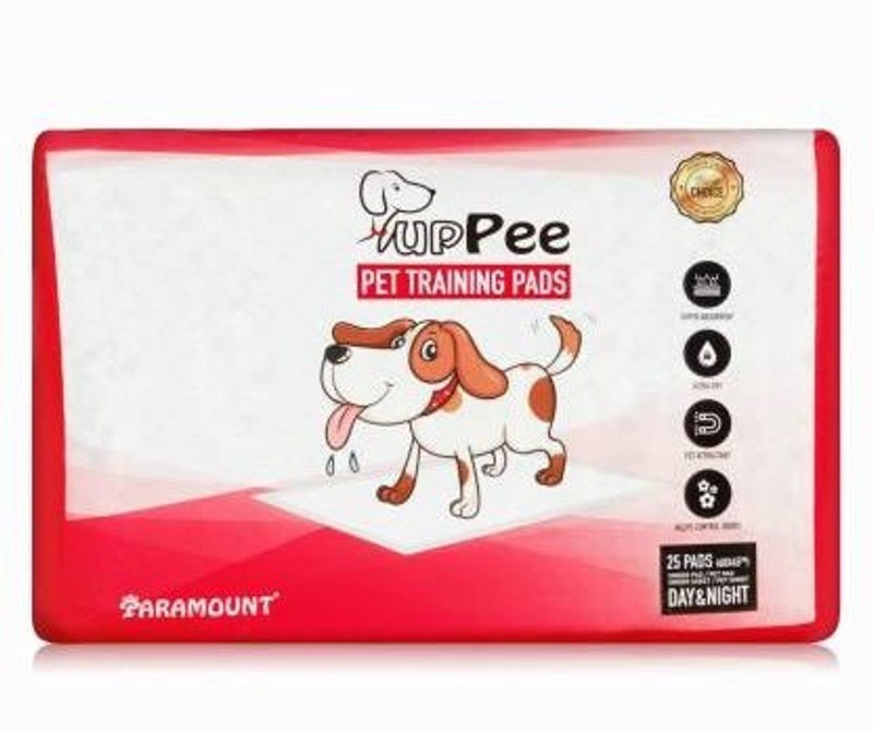 Paramount PupPee Pet Training Pads - 25 Disposable Dog Diapers(Pack of 25 M)