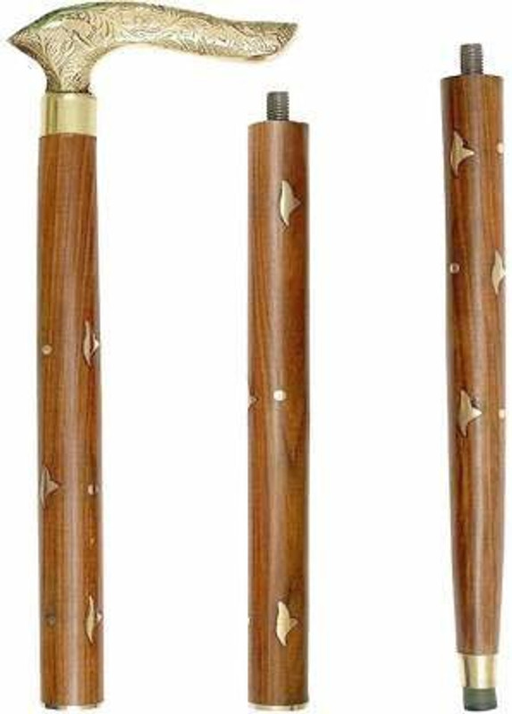 Elit Mart Wooden walking stick for men, women & old people Walking Stick