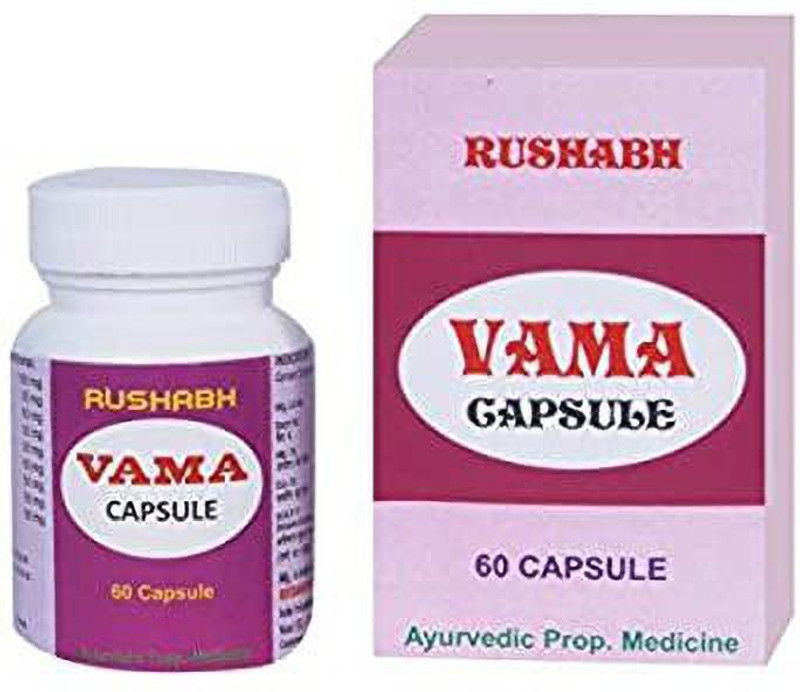 Rushabh Gaharwar Vama Capsule(Pack of 2, 60 Capsules)