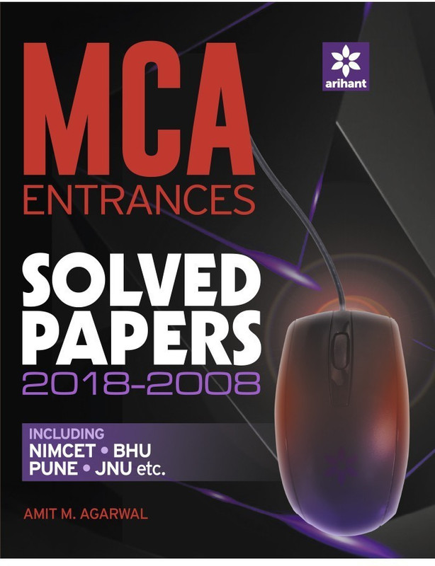 Solved Papers for Mca Entrances(English, Paperback, Agarwal Amitm)