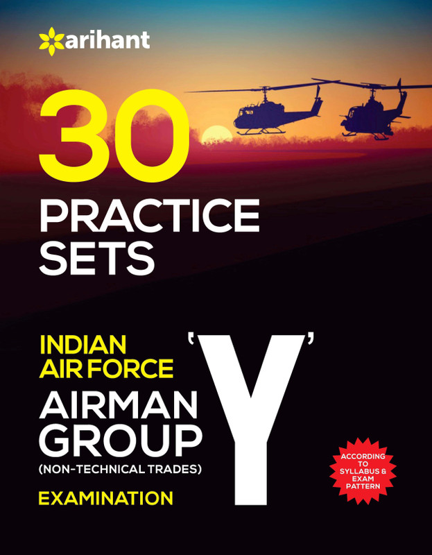 30 Practice Sets - Indian Air Force Airman Group 'Y' (Non-Technical Trades) Exam(English, Paperback, unknown)