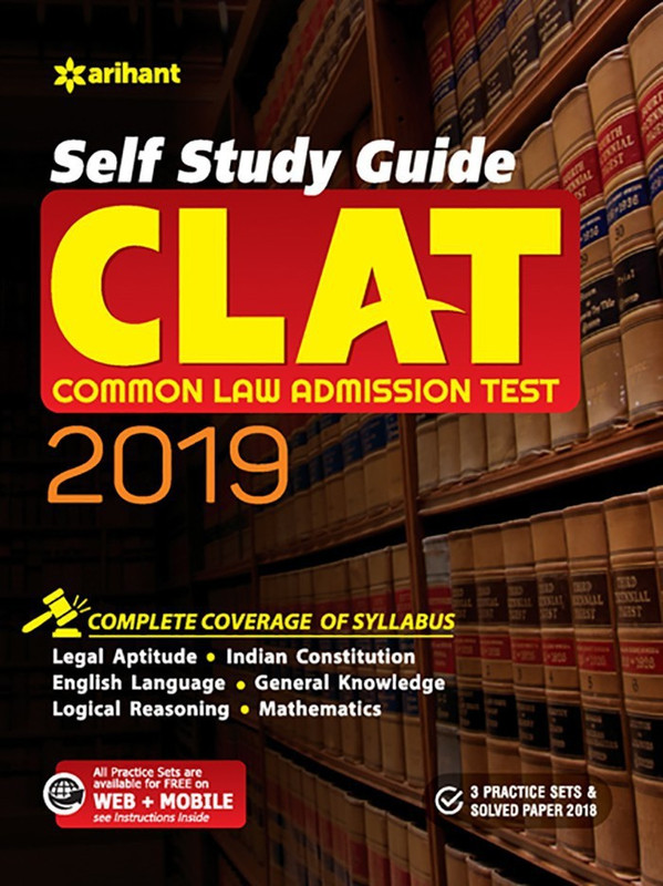 Self Study Guide Clat (Common Law Admission Test) 2019(English, Paperback, unknown)