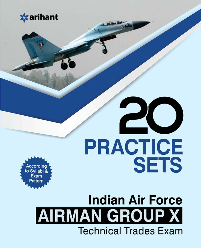 20 Practice Sets - Indian Air Force Airman Group 'X' (Technical Trades) - 20 Practice Sets(English, Paperback, unknown)