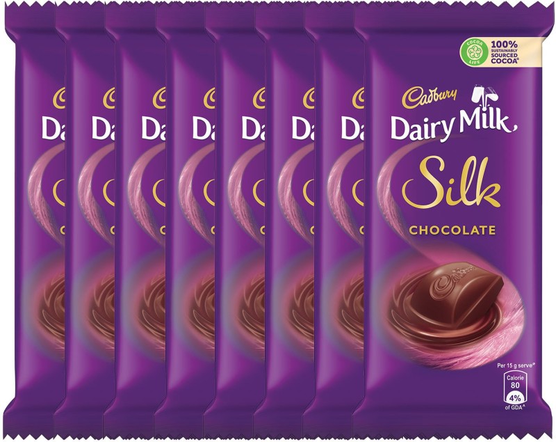 Cadbury Dairy Milk Silk Chocolate Bar, Bars