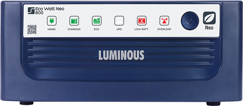 LUMINOUS Eco Watt Neo 1250 EcoWattNeo-1250 with 24 Months Warranty Square Wave Inverter(1100 VA)