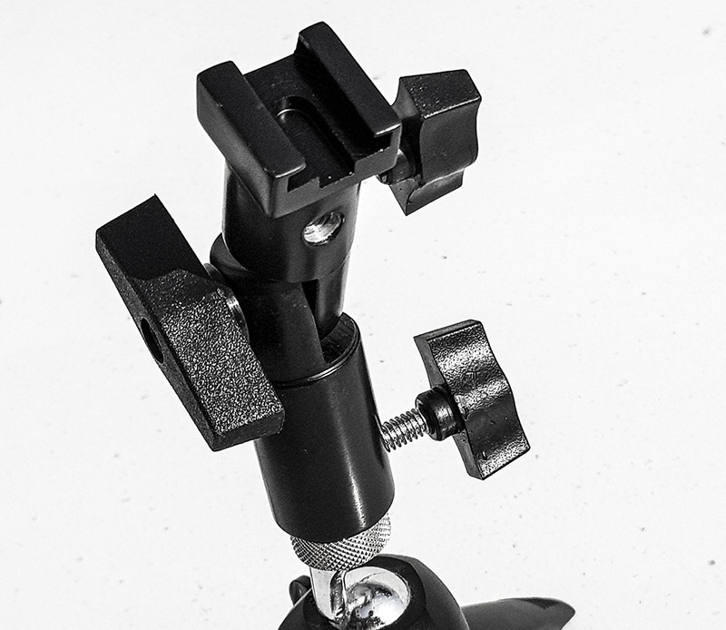 Cam cart Umbrella Bracket Flash Light Stand Umbrella Holder B Bracket Speedlite Holder Rotating Flash Bracket