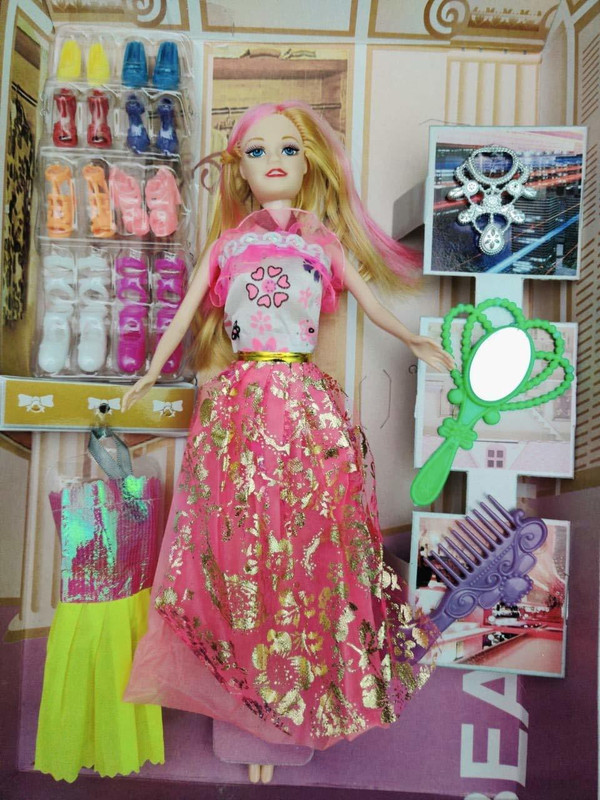 Kmc kidoz Doll House Set with Accessories, Toy House for Girls, Made in India(Multicolor)