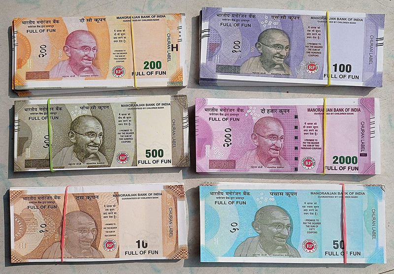 Funtastik 6/90 FAKE DUMMY NOTES Gag Toy