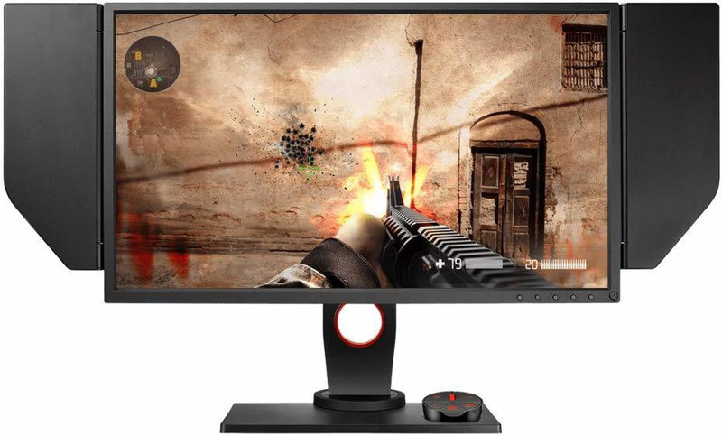 BenQ 68.58 cm (27 inch) Full HD LED Backlit TN Panel Height Adjustment, Anti Glare Screen, Pivot Adjustment, Blue Light Filter, Swivel Adjustment, Wall Mountable, Tilt Adjustment, USB Hub, Flicker-Free Gaming Monitor (XL2746-B)(Response Time: 0.5 ms, 240 Hz Refresh Rate)