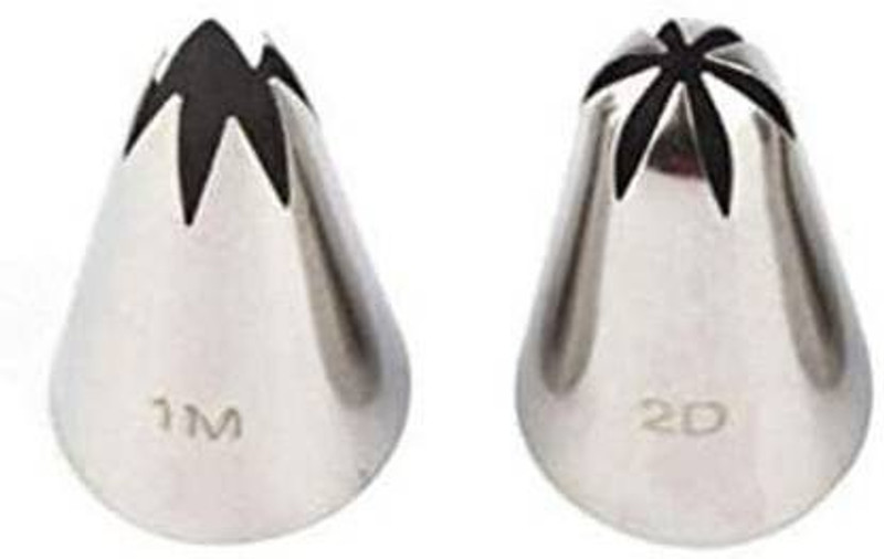 NEON CLOUD 1M2D Steel Multi-opening Icing Nozzle(Steel Pack of 2)