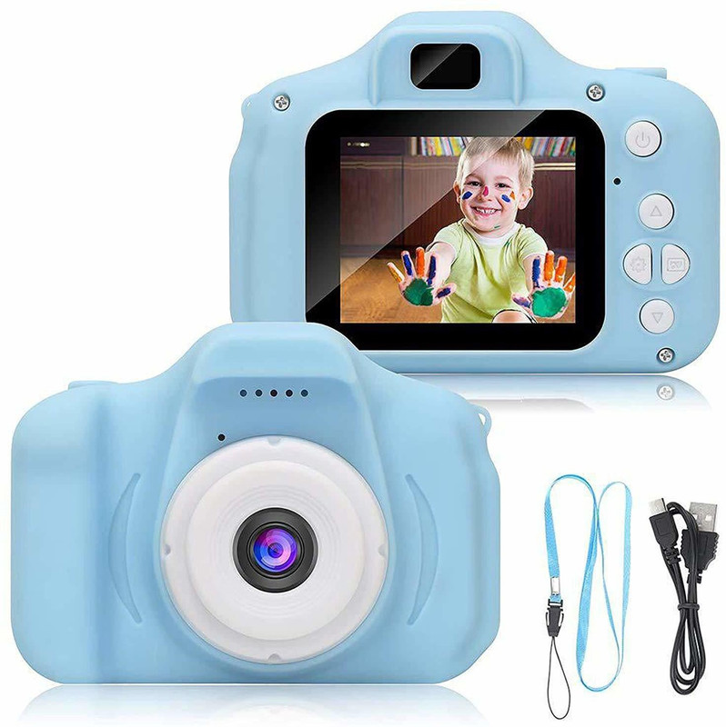 Bzrqx Gift Toy Baby Camera TOES Kids Cat Digital HD Smart Camera Web for Computer Child Video Recorder Sports and Action Camera(Multicolor, 8 MP)