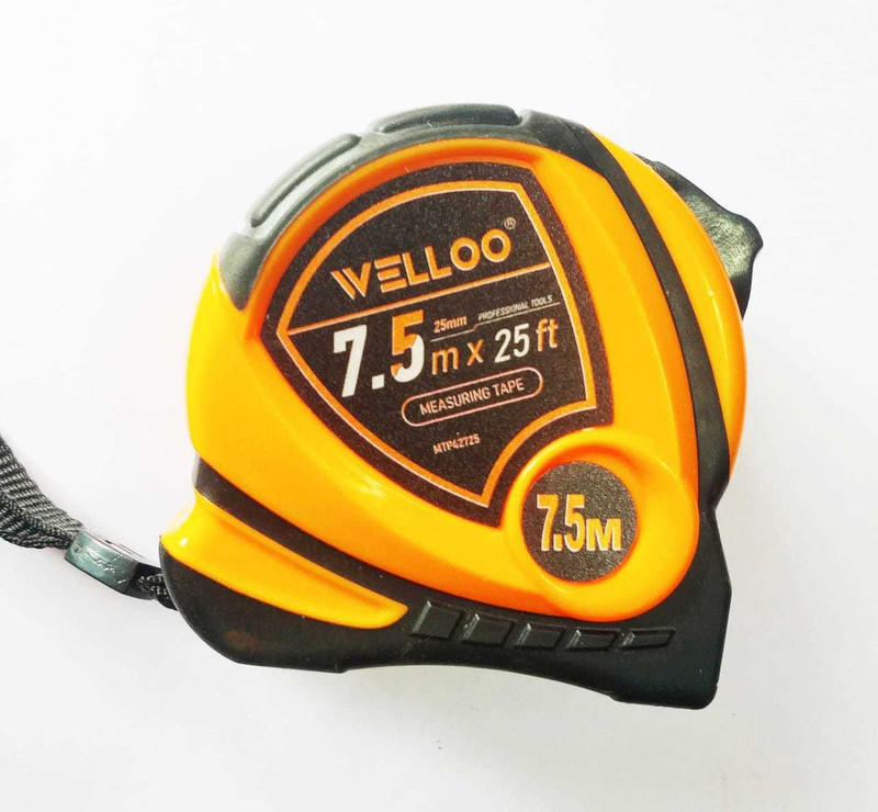 WELLOO Measuring Tape 7.5 meter (25 mm tape width) Measurement Tape(7.5 m)