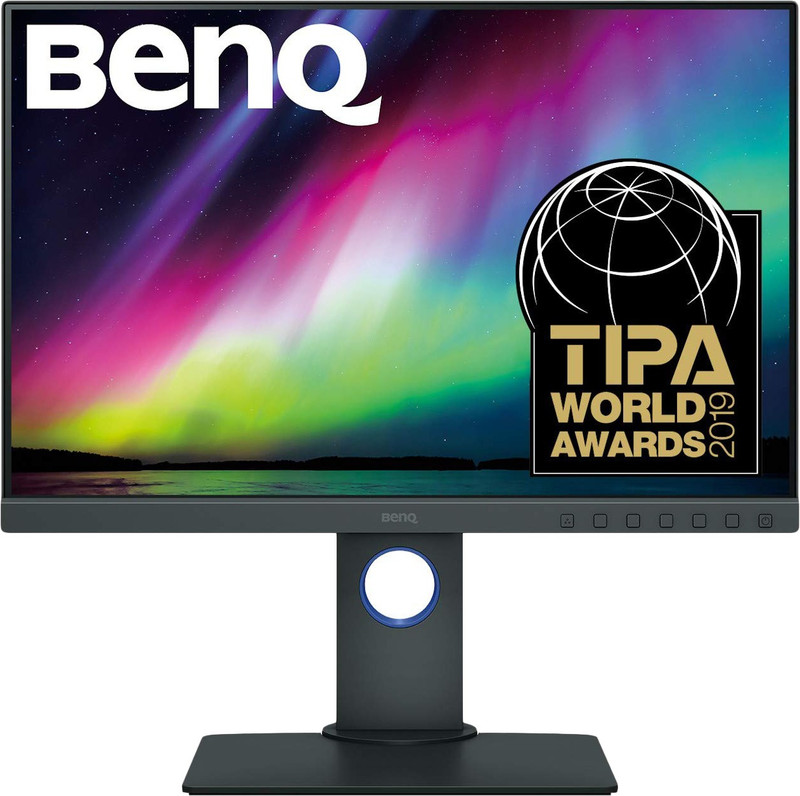 BenQ SW 61.21 cm (24 inch) WUXGA LED Backlit IPS Panel with 100% sRGB, 95% DCI-P3, 99% Adobe RGB, Pantone Validated, Calman Verified, Delta E<2, H/W Calibration, 3D-LUT, HDMI, DP, USB, Shading Hood(Optional), DVI-DL Monitor Monitor (SW240)(Response Time: 5 ms, 60 Hz Refresh Rate)