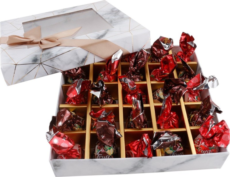 SurpriseForU 25pcs Imported Nut Chocolate Gift Hamper Truffles(25 x 15 g)