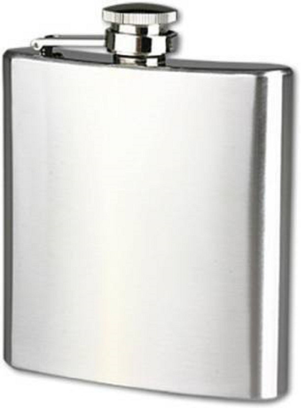 Unicus Hip Flask Pocket Liquor Drinks Holder Or Wine Whiskey Alcohol Drinking Bottle ( Black 7 oZ) Stainless Steel Hip Flask(230 ml)
