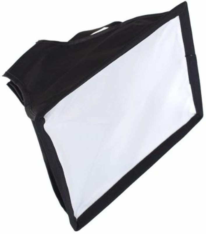 SIAMART Flash Bounce Diffuser Reflector Flash Box Big with Elastic Flash Diffuser(White)