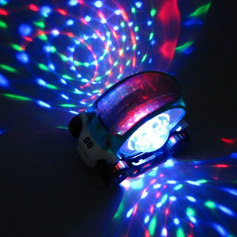 Toyvala Musical 09 Future Car BUMP ‘N’ GO Toy With 360 Degree Rotation & 4D Lights91(Multicolor)