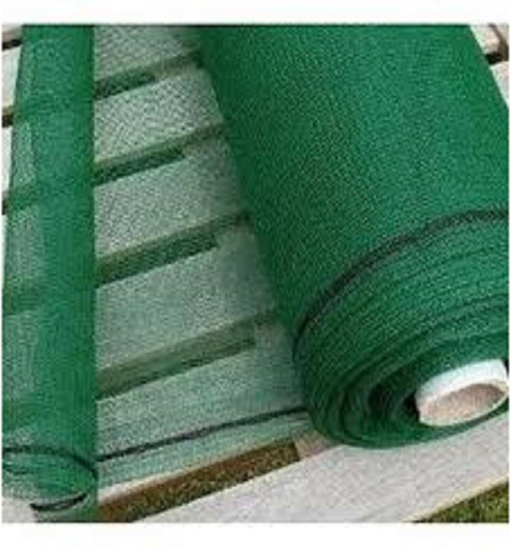 ZIMBLE Plastic Gardening Shadenet and 50% Sun-Block Shade Cloth Net Mesh for Garden Patio & Plants - UV Treated, 5x30 Ft Portable Green House(Green)