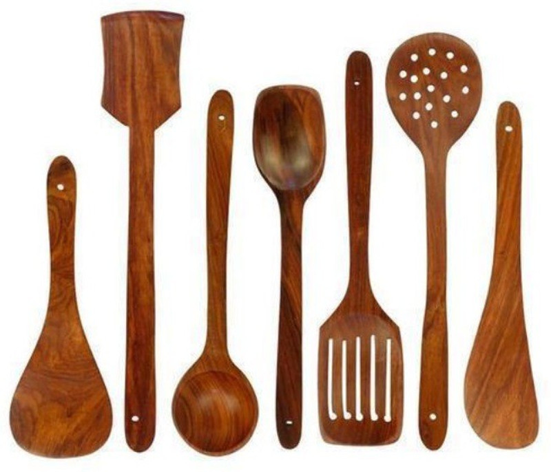 manvi creations Wooden Ladle