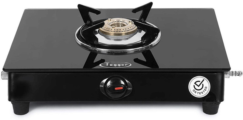 Fogger Nano Glass Manual Gas Stove(2 Burners)