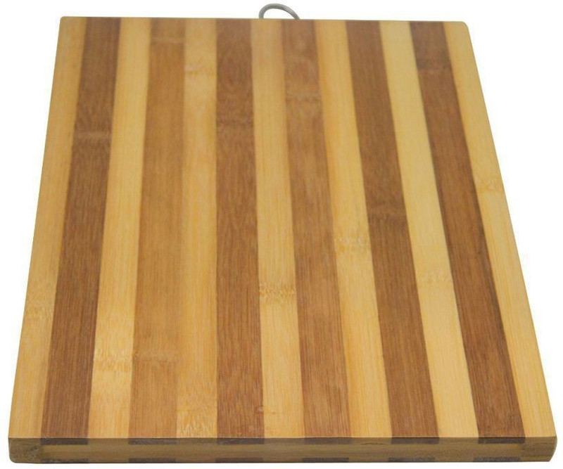 Flipkart SmartBuy Wooden Cutting Board(Brown Pack of 1 Dishwasher Safe)