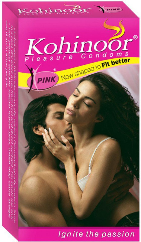 KOHINOOR Pink Premium Condom-Pack of 3- 30 Condoms(10*3) Condom (Set of 3, 30S) Condom(Set of 3, 30 Sheets)