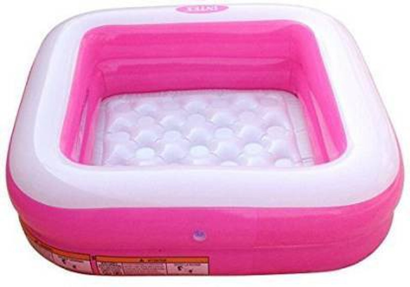 SSTOYS Pink 3 Feet Inflatable Kids Swimming Pool Tub Inflatable Swimming Pool(Pink)