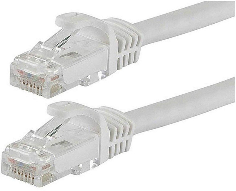 Civon LAN Cable 30 m LAN Cable CAT6/Cat 6 Ethernet Cable Network Cable Internet Cable RJ45 LAN Wire High Speed Patch Cable Computer Cord(Compatible with Computer, Laptop, Servers, Gaming Consoles, White)