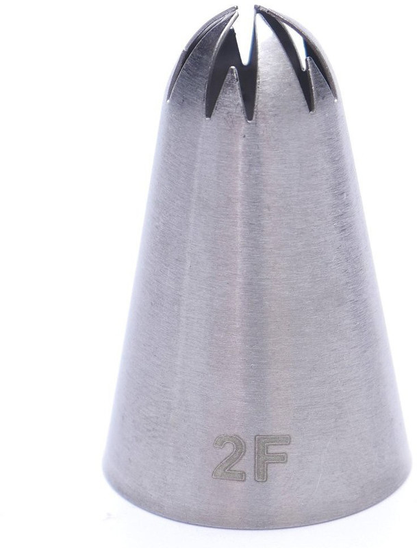 Bakers cutlery BC-201 Stainless Steel Quick Flower Icing Nozzle(Steel Pack of 1)