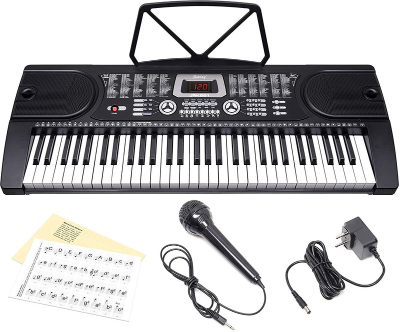 Juarez Octave JRK661 OCTAVE JRK661 61 KEYS MULTI-FUNCTION ELECTRONIC KEYBOARD PIANO Digital Portable Keyboard(61 Keys)