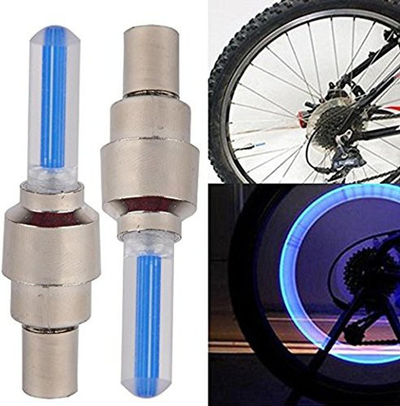 Reeja Creations Nickel Tyre Valve Cap for Bike, Car(Round)