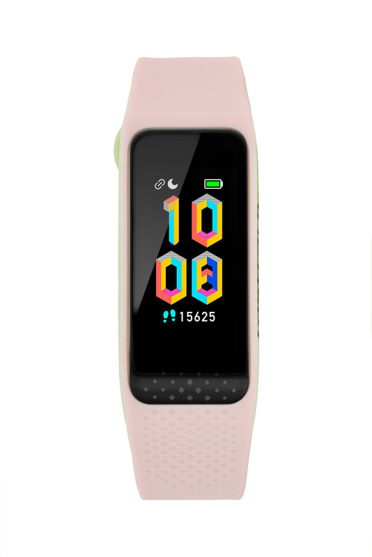 Fastrack SWD90067PP04A Reflex 3.0(Pink Strap, Size : Regular)