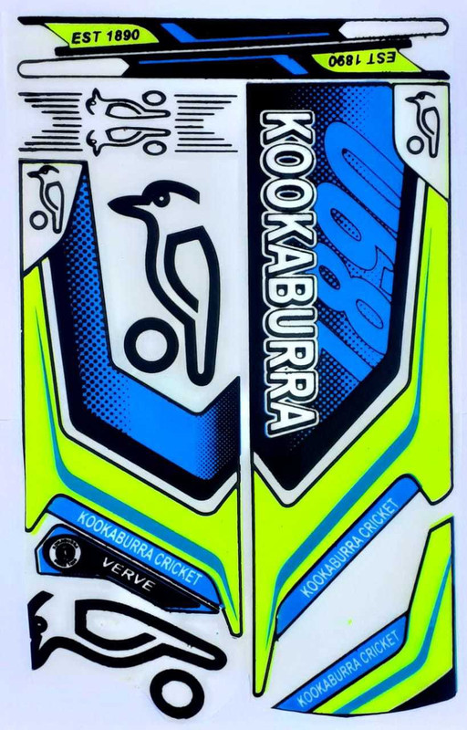 KB RPM Kookaburra Kooka Verve Sticker Bat Sticker Bat Sticker(Multicolor)